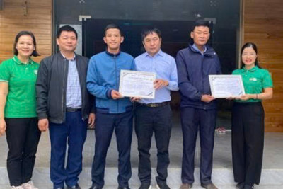 HTX NÔNG LÂM NGHIỆP XANH NHẬN CHỨNG NHẬN PGS